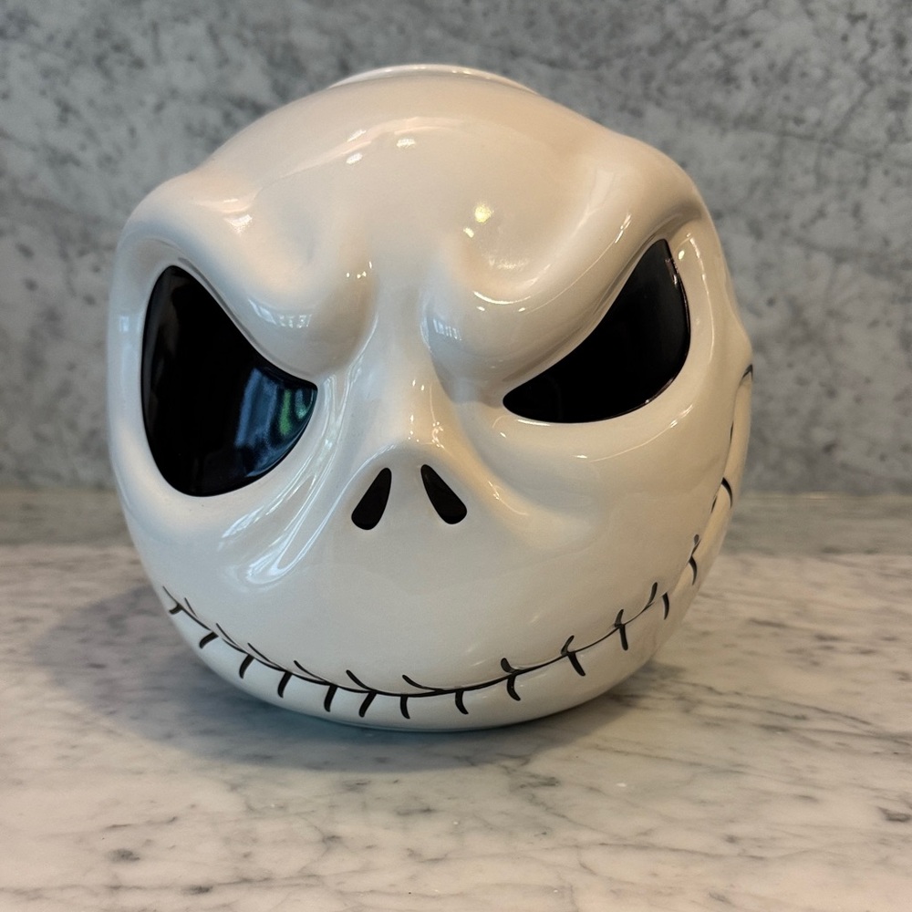 Disney White Nightmare Before Christmas Plate